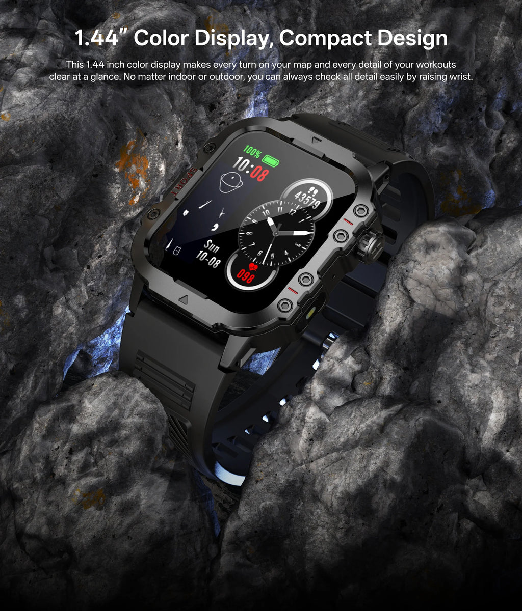 Smart Watch 1.44" – Bluetooth Call & Health