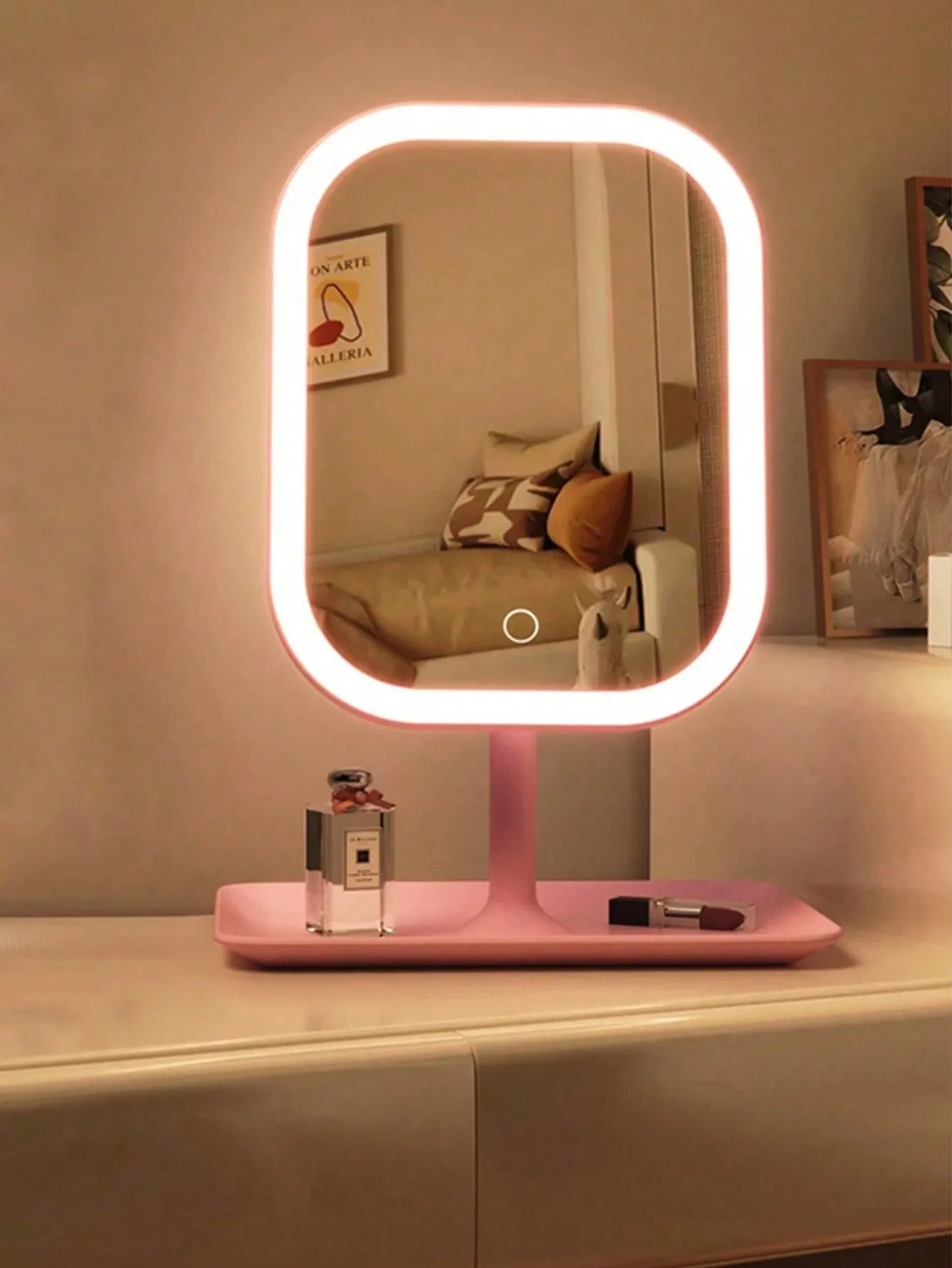 LED Vanity Mirror with 10X Magnification