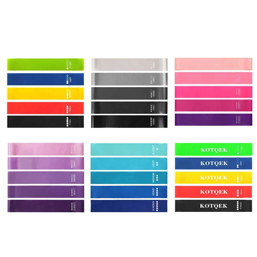 Elastic Resistance Bands – Gym & Yoga