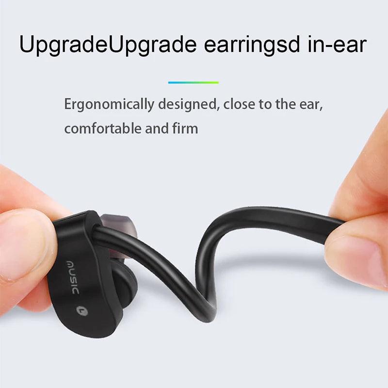 Neckband Bluetooth Earphones Handsfree with Mic