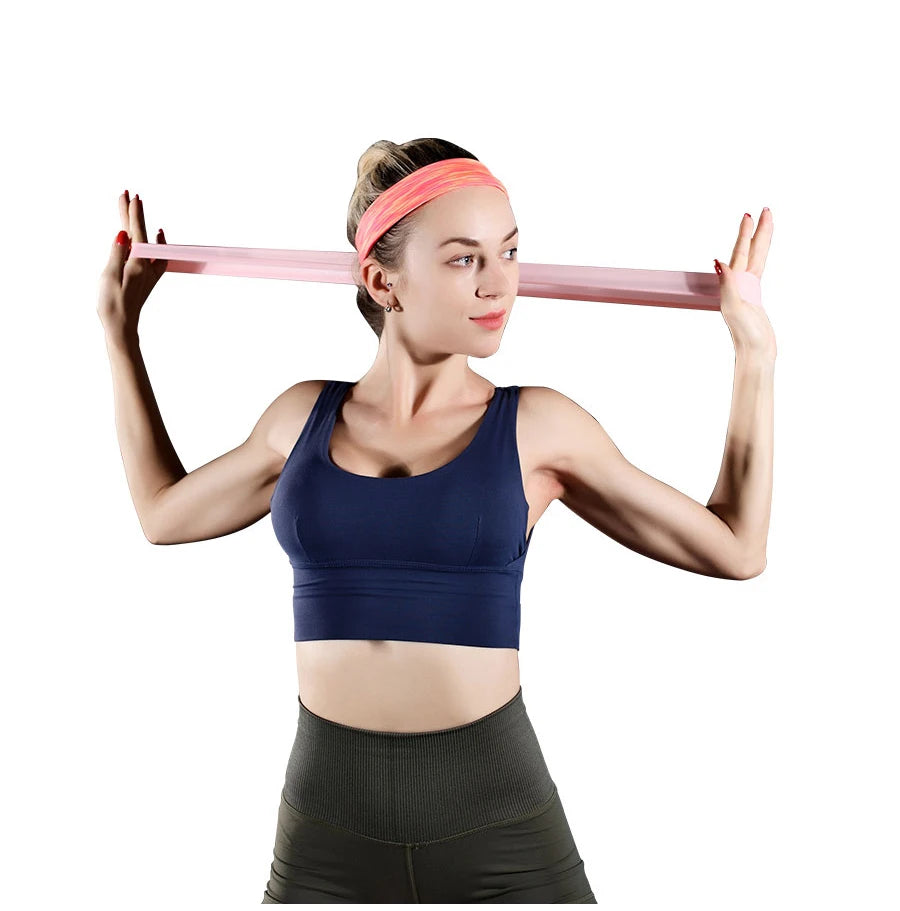 Elastic Resistance Bands – Gym & Yoga