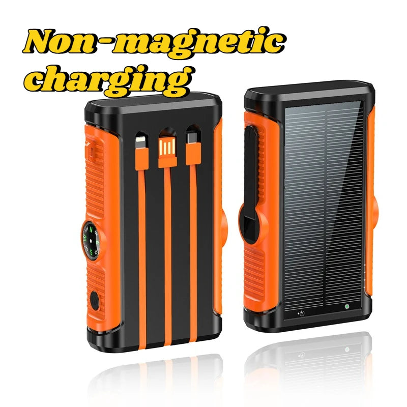 Solar Power Bank 20000mAh 22.5W – Hand Crank
