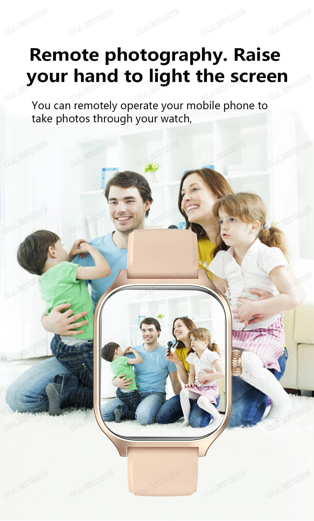 Smart Watch 2.01" HD – Bluetooth Call & Sports