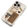 Coffee Print Case – Multi iPhone