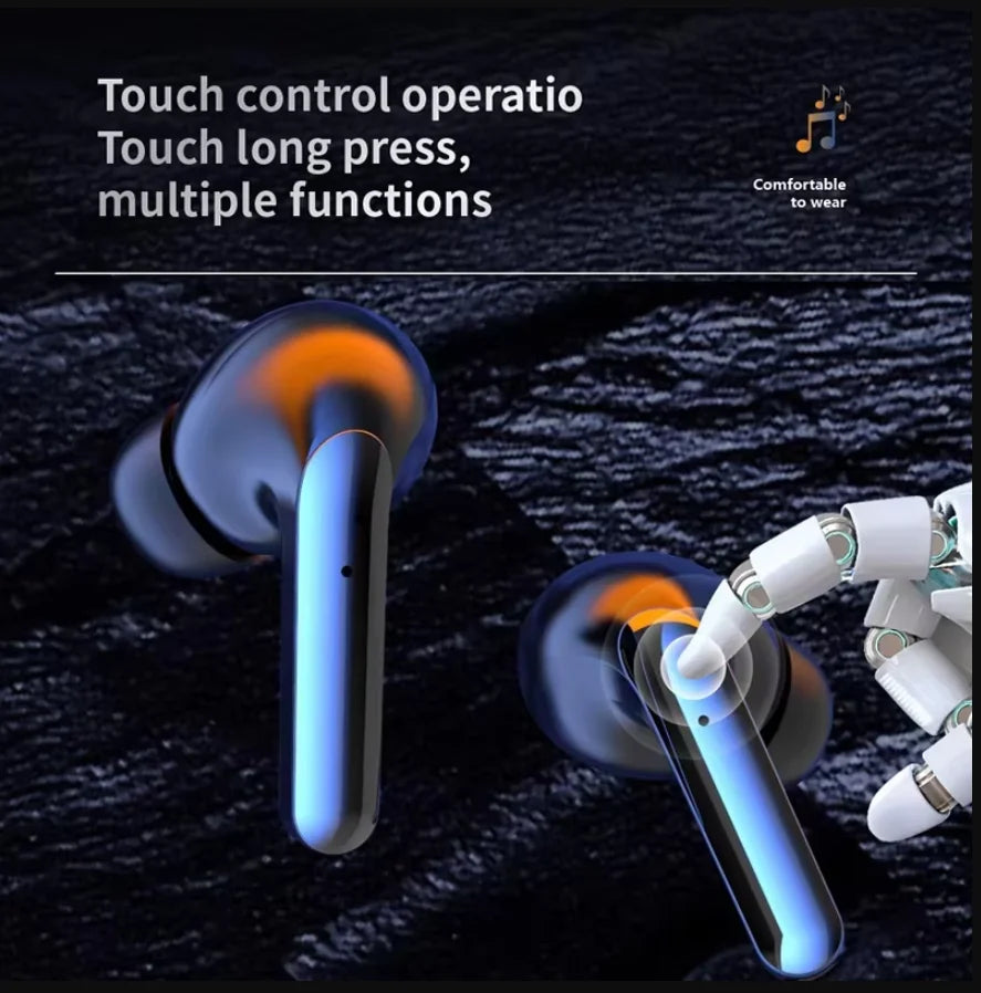 BT5.3 Noise Cancelling In-Ear Earbuds with Mic