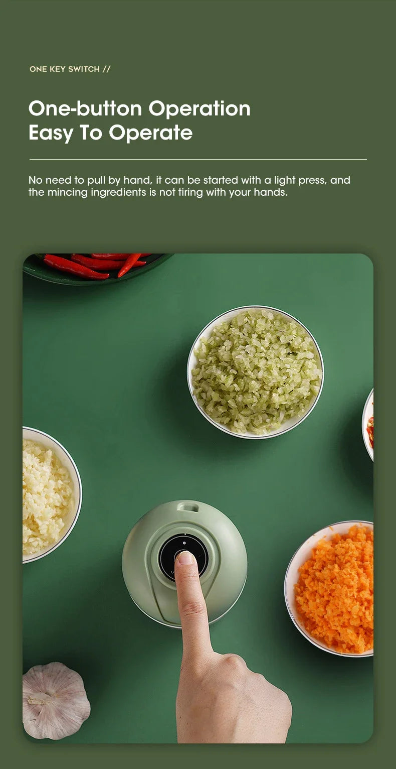 Multifunctional USB Electric Food Chopper