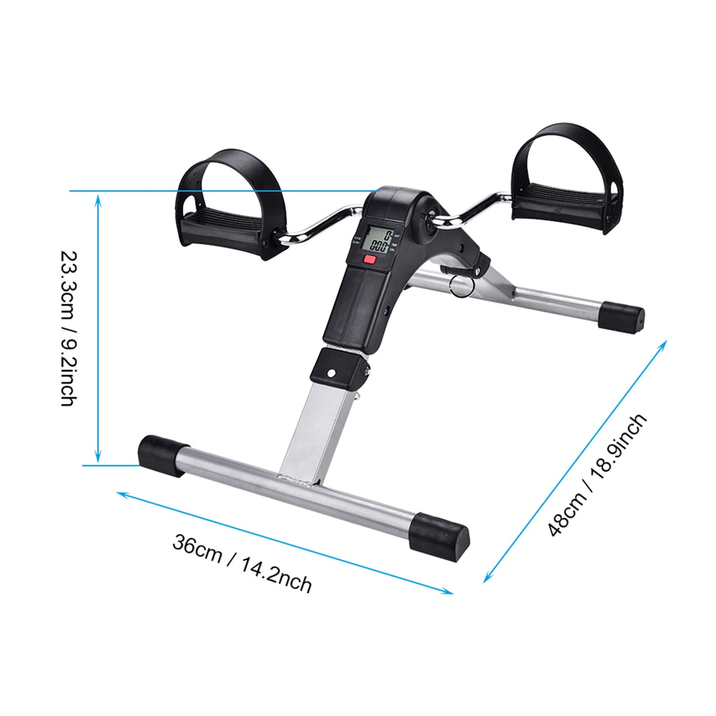 Folding Indoor Cycling Pedal Trainer