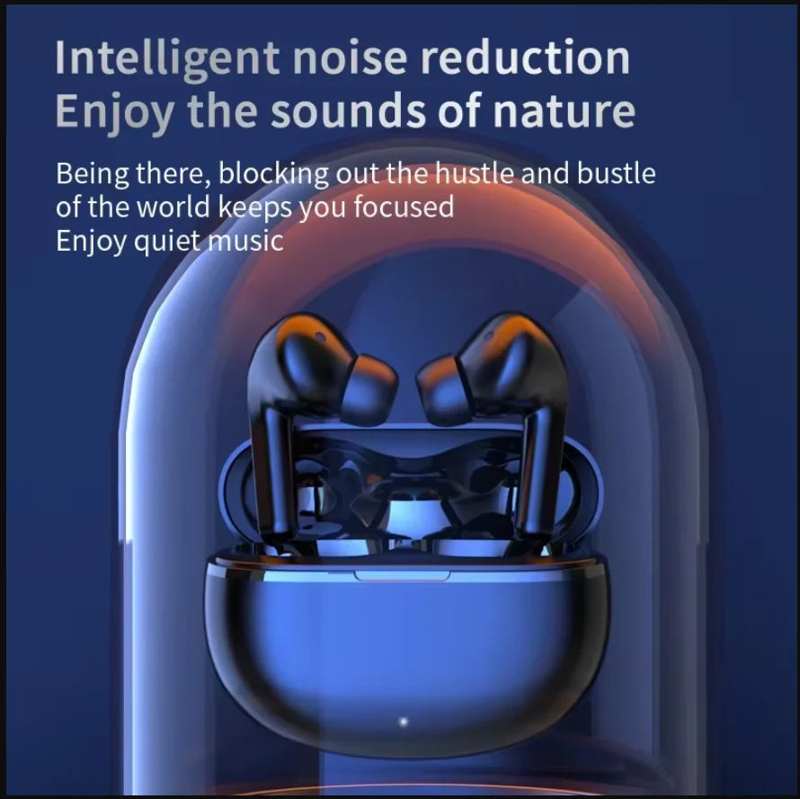 BT5.3 Noise Cancelling In-Ear Earbuds with Mic