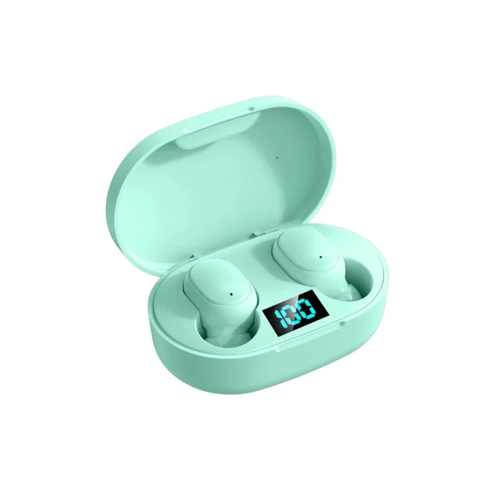 E6S Noise Cancelling Earbuds LED Charging Case