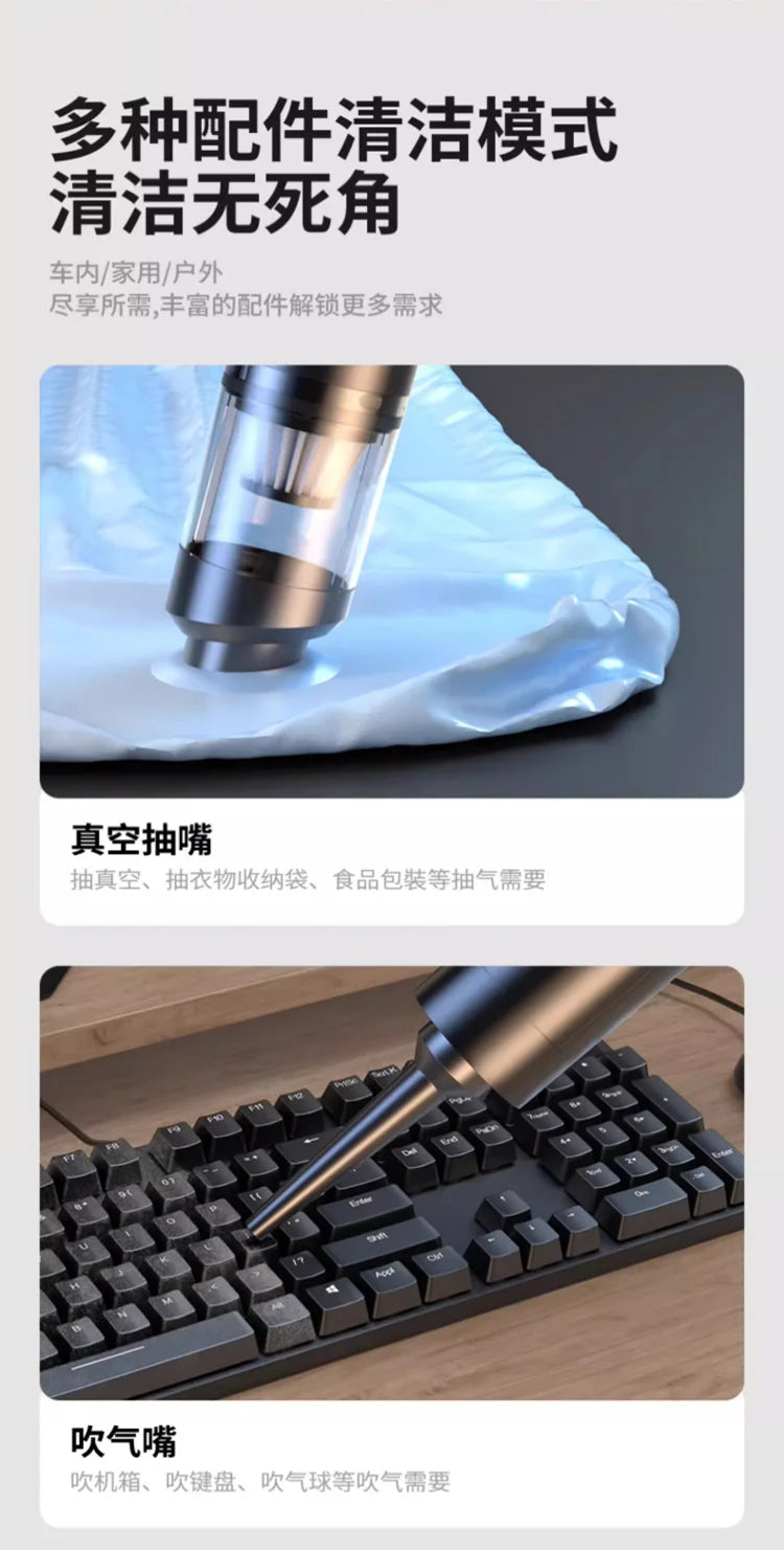 Wireless Handheld Car & Home Vacuum
