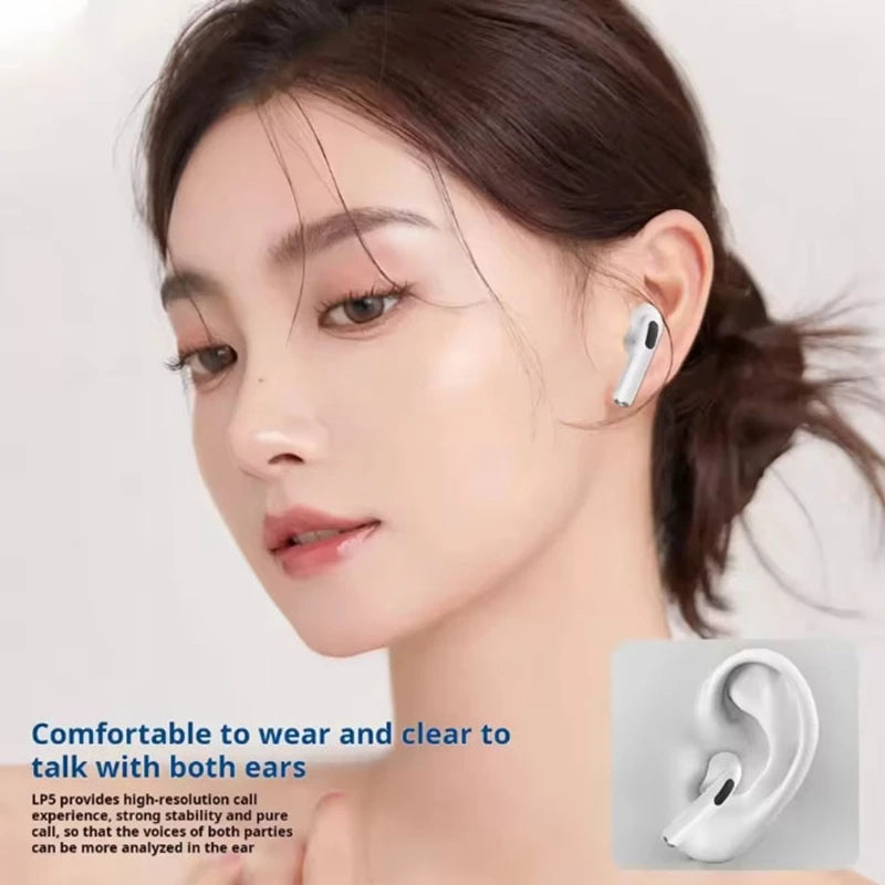 Deep Bass Waterproof TWS Earbuds with Mic