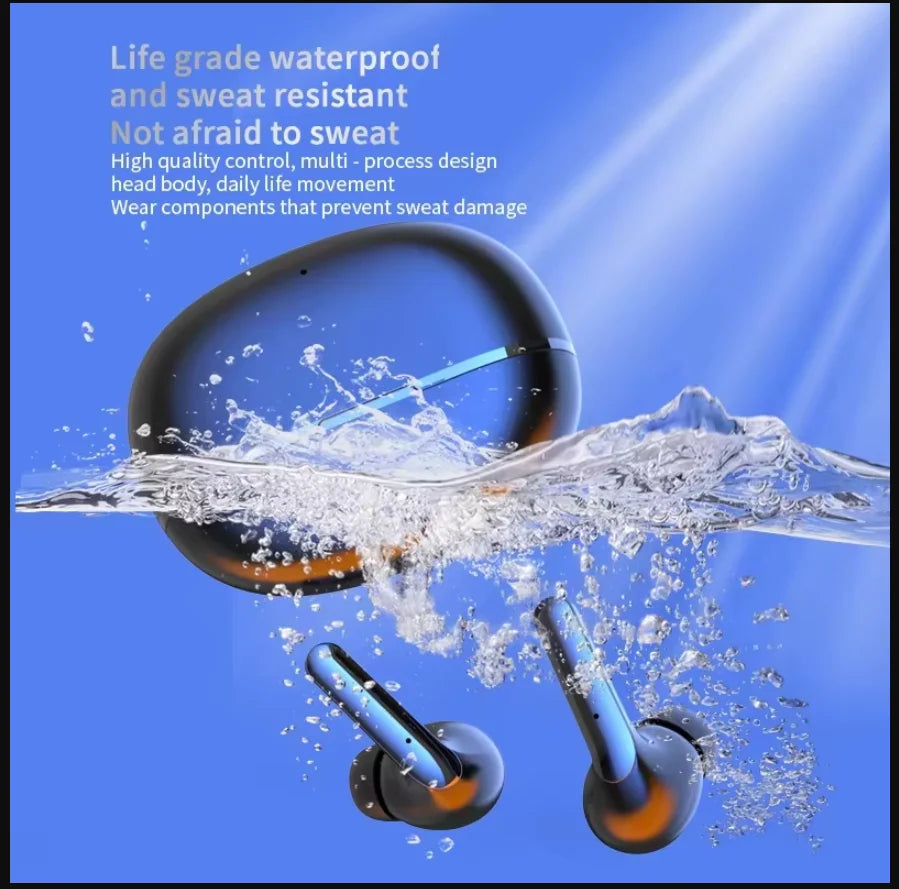 BT5.3 Noise Cancelling In-Ear Earbuds with Mic