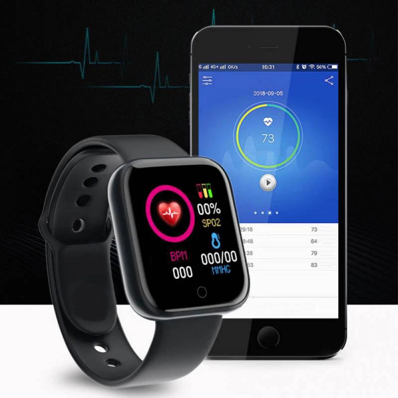 Smart Watch – Bluetooth Fitness & Sleep Monitor