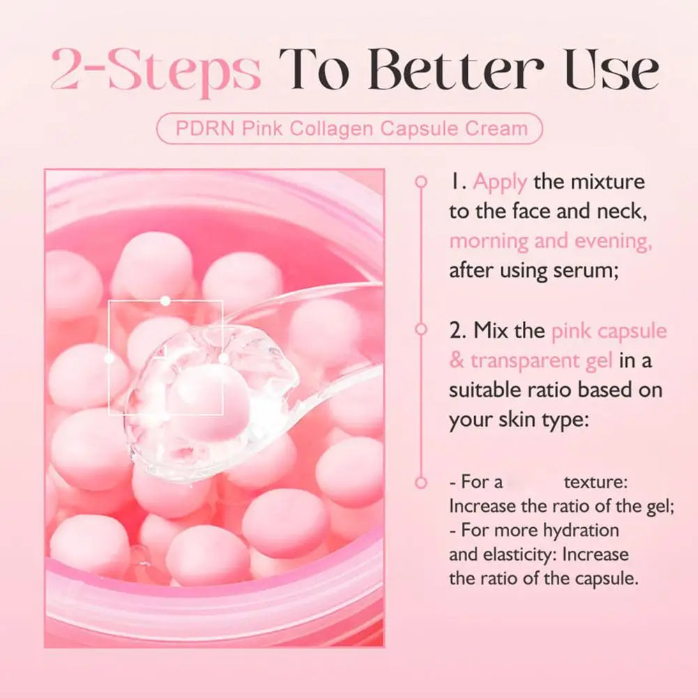 PDRN Pink Collagen Capsule Face Cream