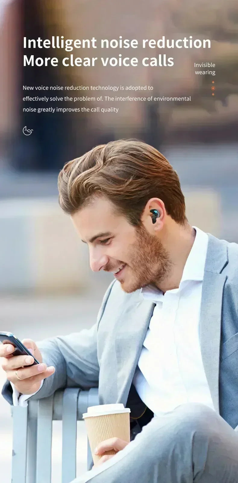 Noise Reduction Sport Bluetooth Earbuds
