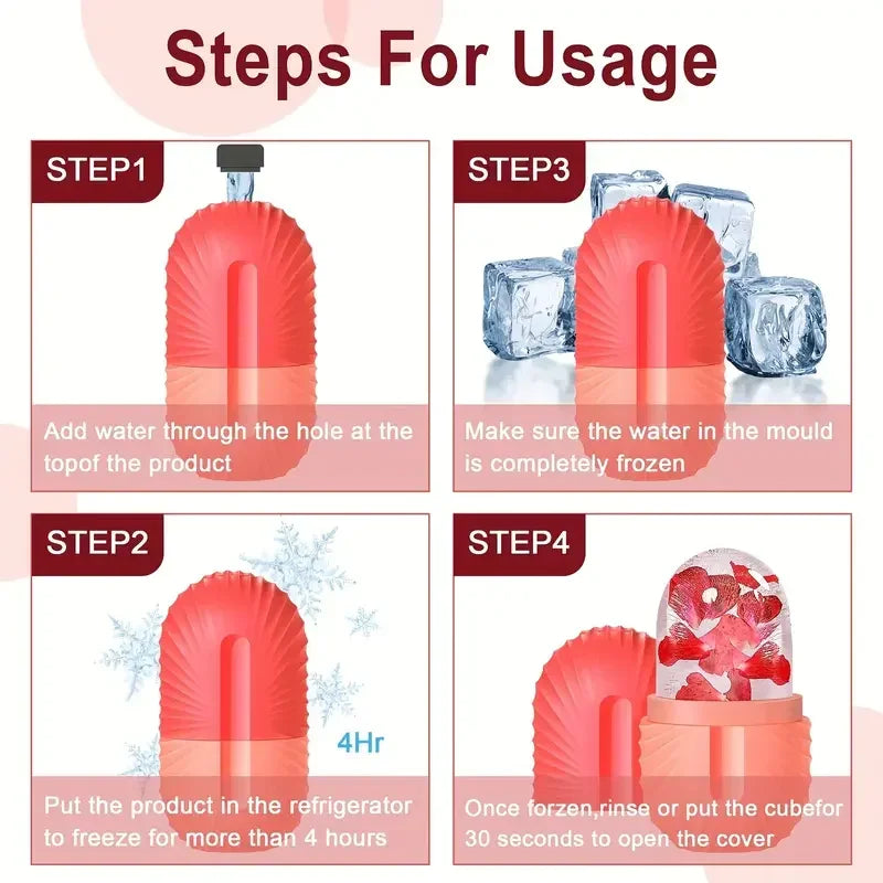 Ice Globe Face Massager & Roller Set