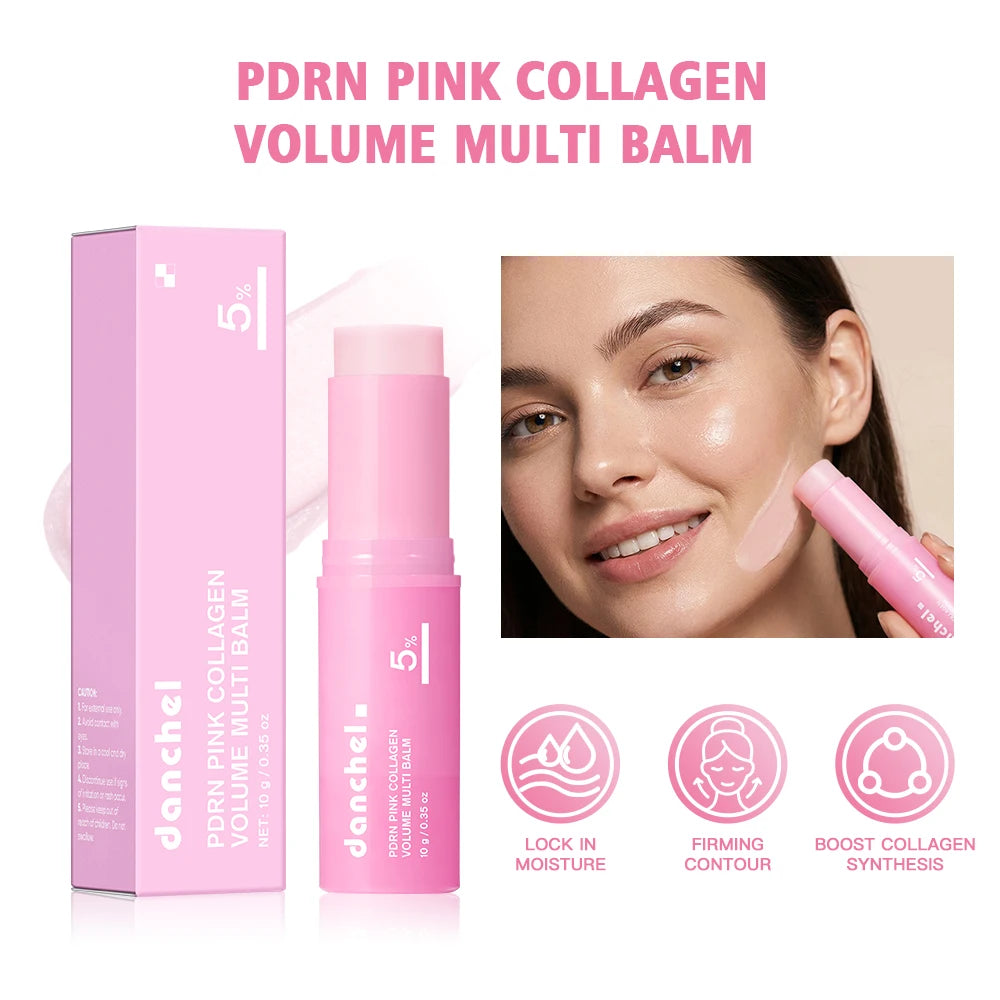 PDRN Pink Collagen Plumping Balm Stick