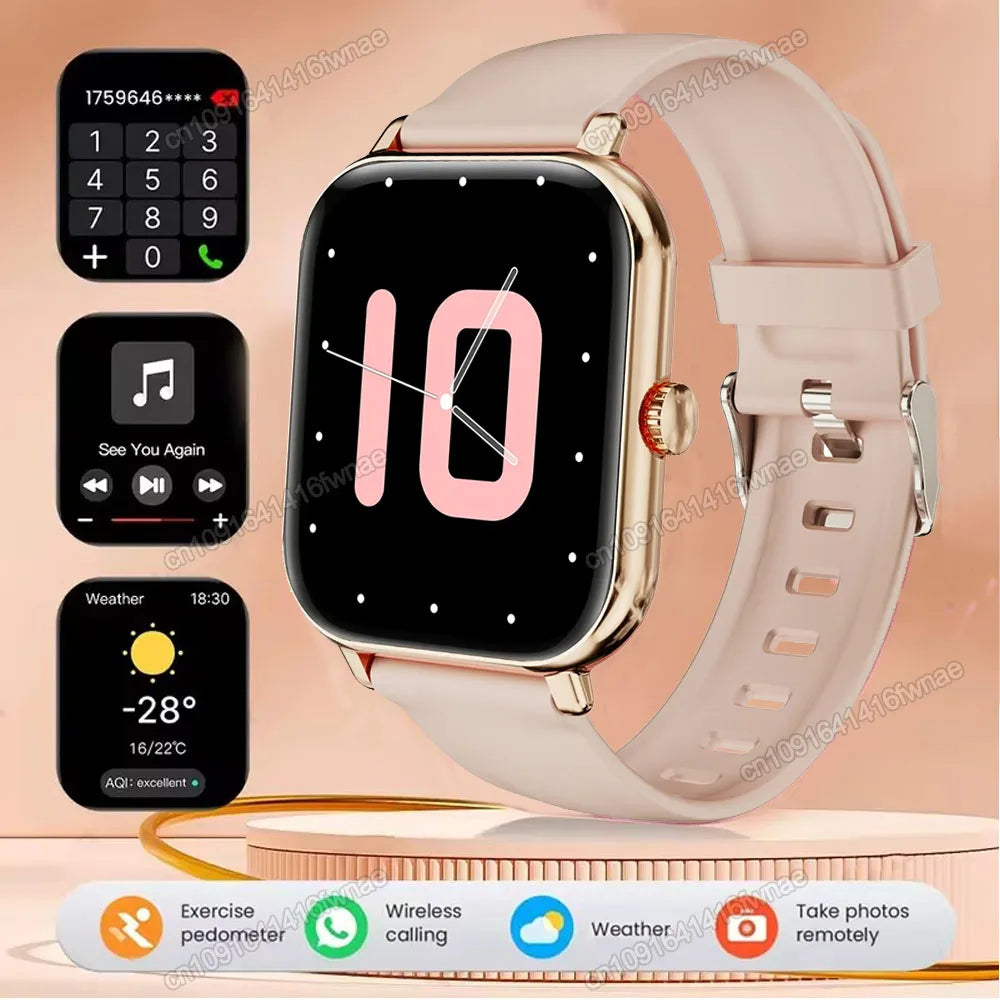 Smart Watch 2.01" HD – Bluetooth Call & Sports