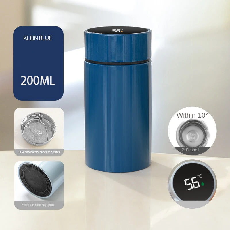 Smart Thermos Bottle with Temperature Display