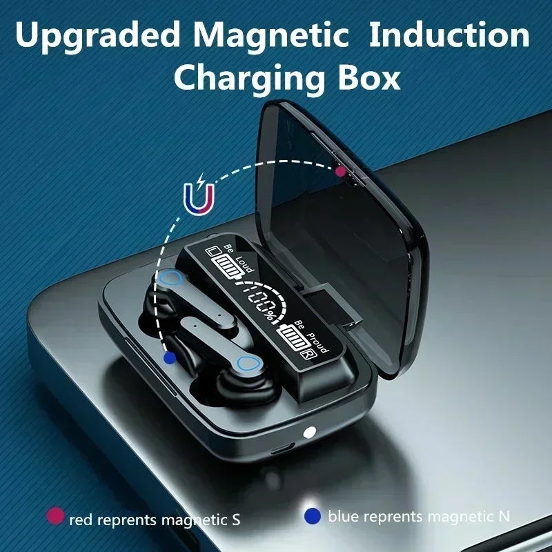 Touch Control TWS Earbuds LED Display Waterproof
