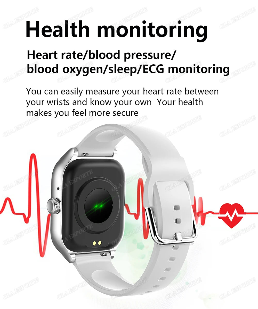 Smart Watch 2.01" HD – Bluetooth Call & Sports