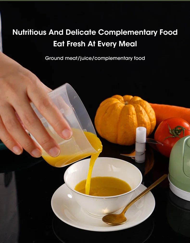 Multifunctional USB Electric Food Chopper