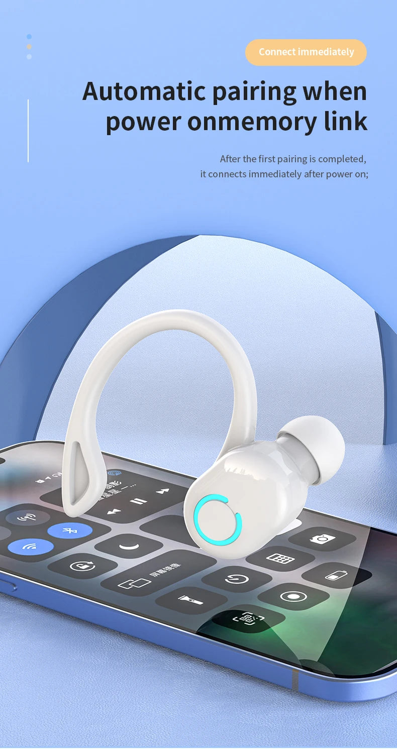 HiFi Bass Waterproof Noise Cancelling Earbuds