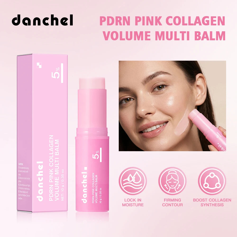 PDRN Pink Collagen Brightening Balm Stick