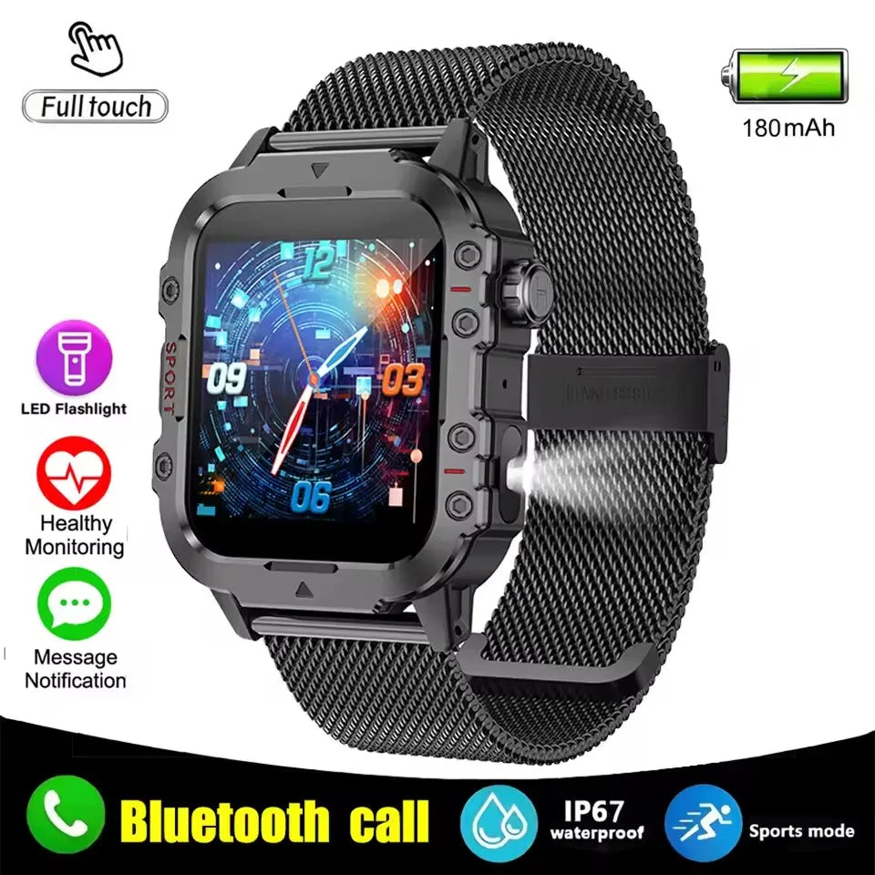 Smart Watch 1.44" – Bluetooth Call & Health