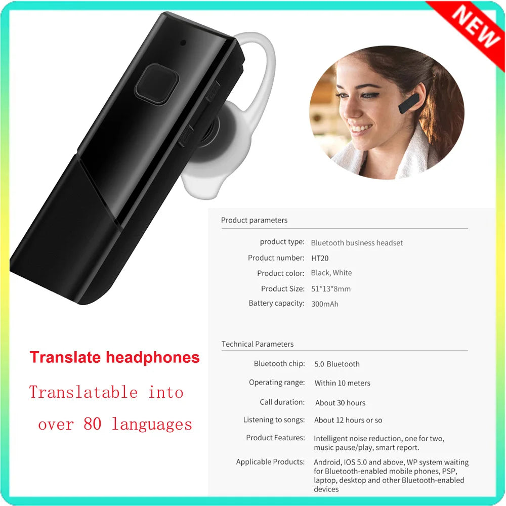 ANC Wireless Earbuds Long Battery ENC Mic