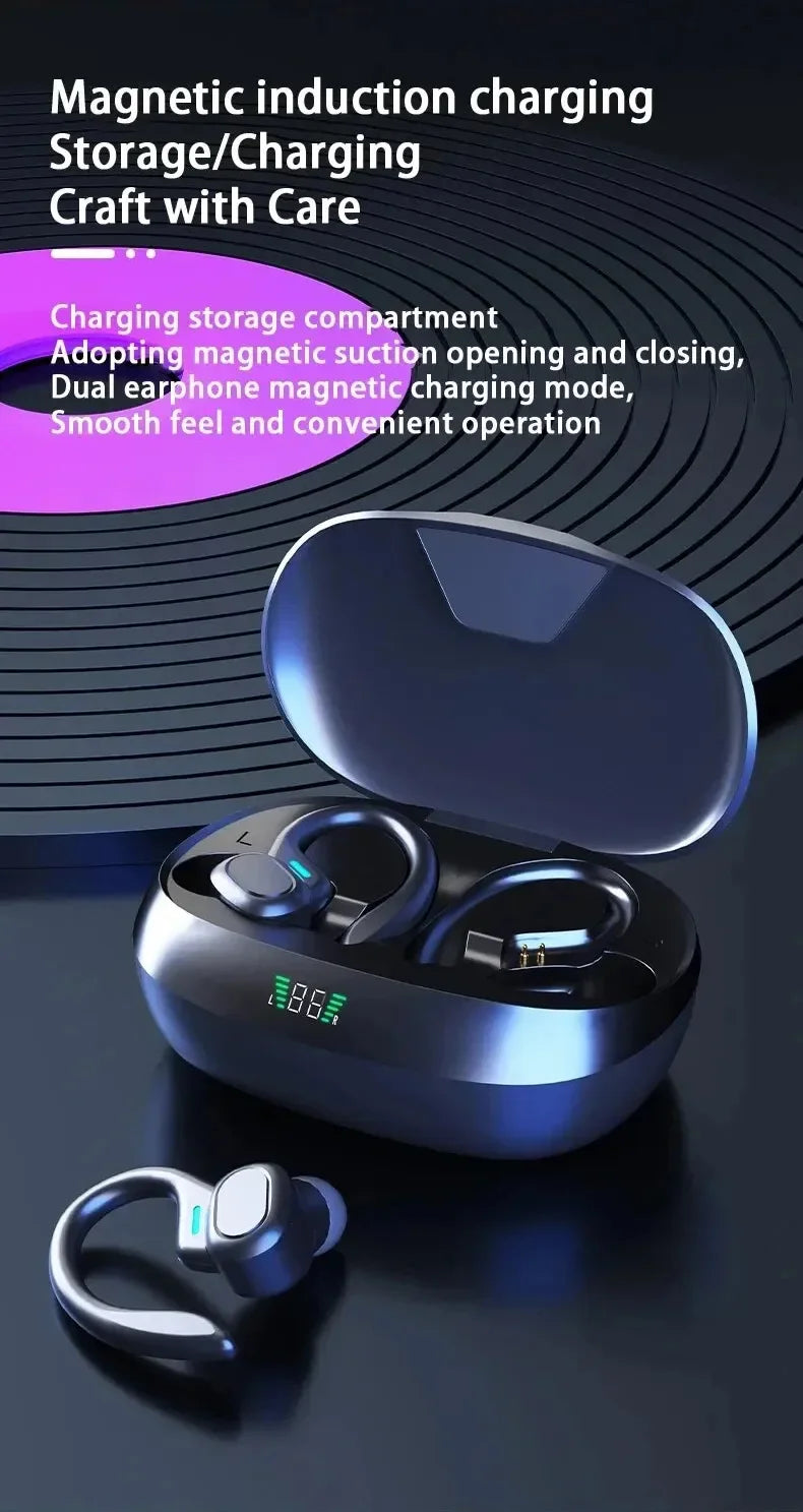 HiFi Stereo Waterproof Ear Hook TWS Earbuds