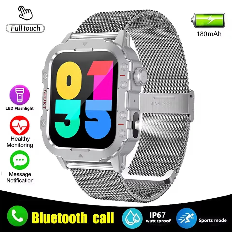Smart Watch 1.44" – Bluetooth Call & Health