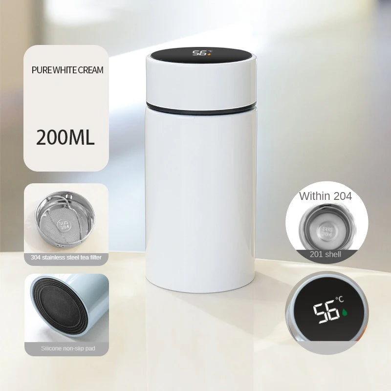 Smart Thermos Bottle with Temperature Display