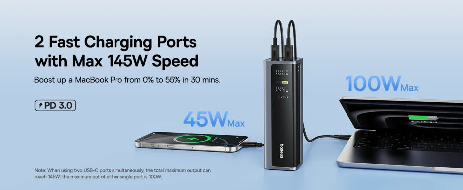 Baseus 30000mAh 65W Power Bank