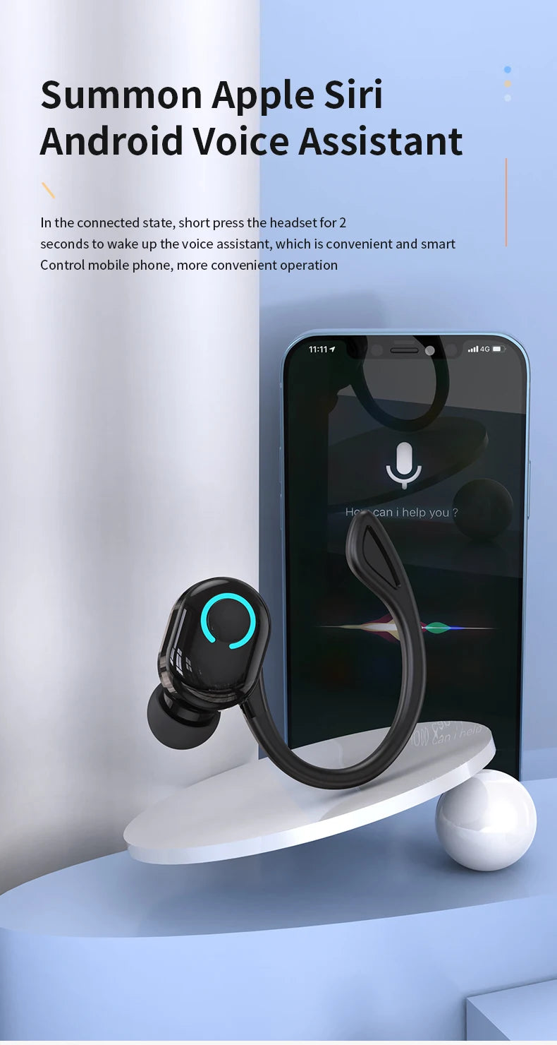 HiFi Bass Waterproof Noise Cancelling Earbuds