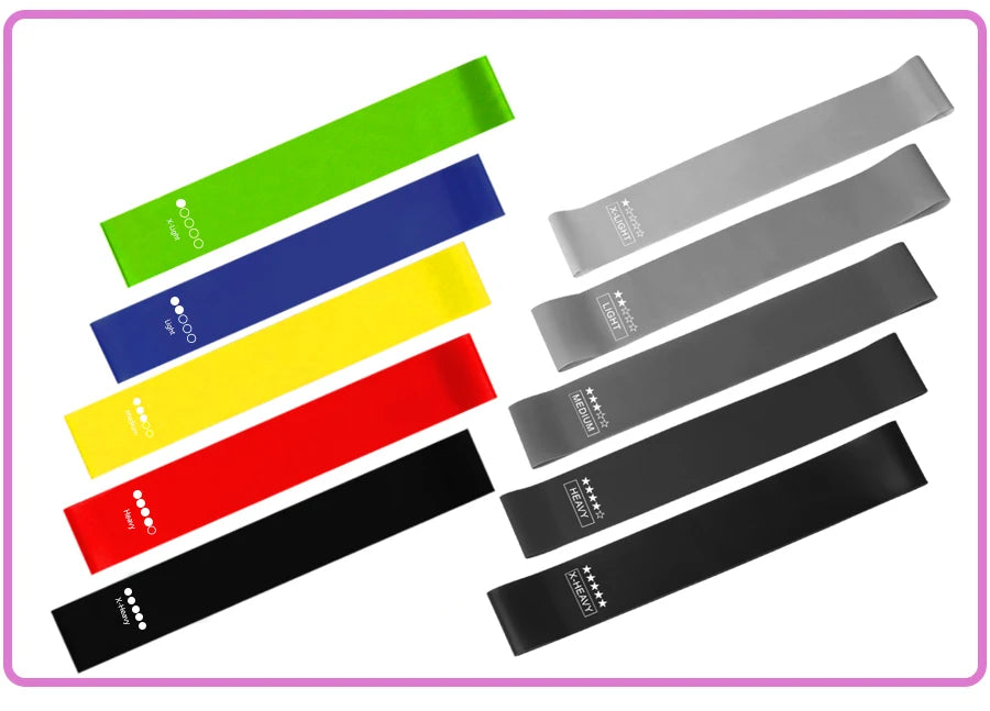 Elastic Resistance Bands – Gym & Yoga