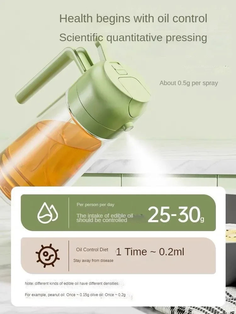 2-in-1 Pour & Spray Oil Bottle