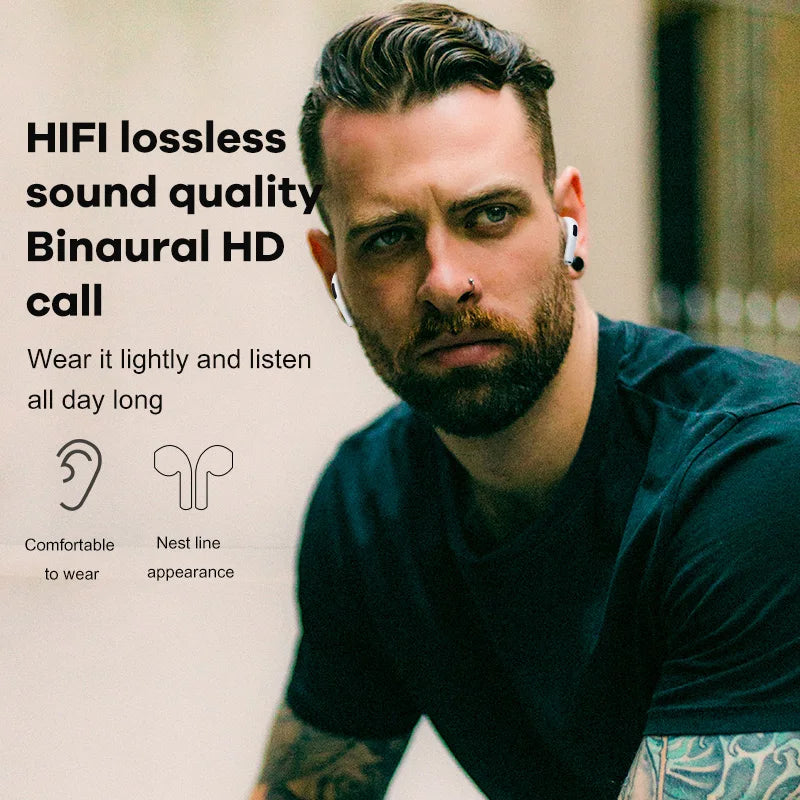 i4 Wireless Earbuds BT5.0 with HD Mic