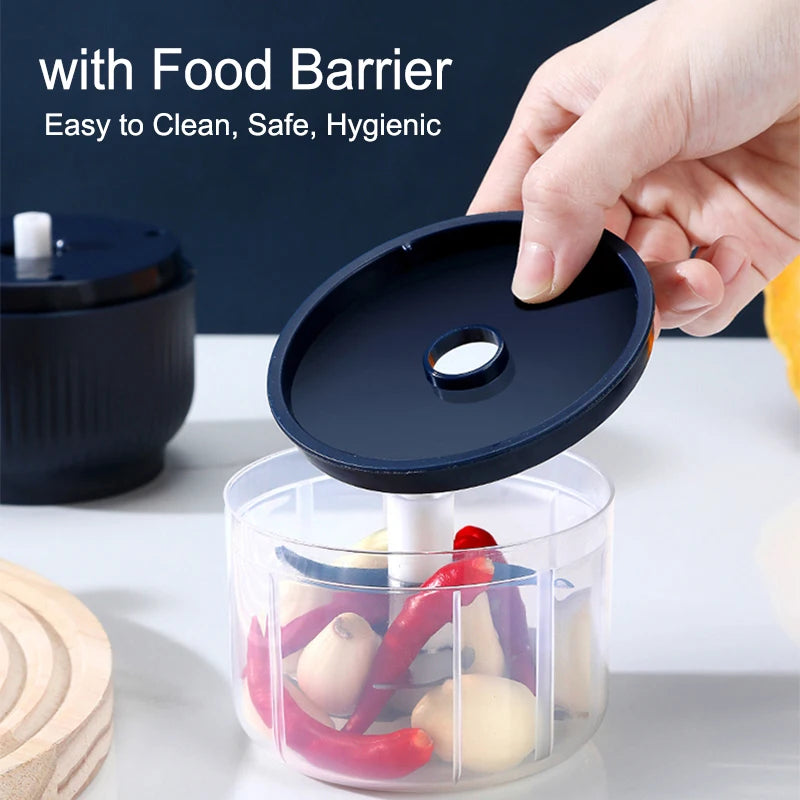 Mini Wireless Electric Garlic Chopper