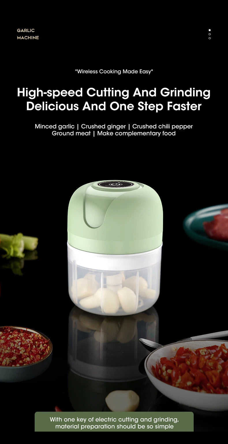 Multifunctional USB Electric Food Chopper