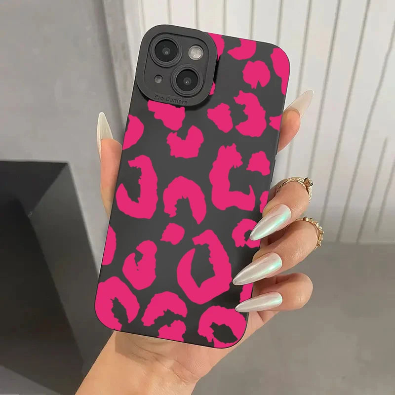 Leopard Camera Case – Multi iPhone