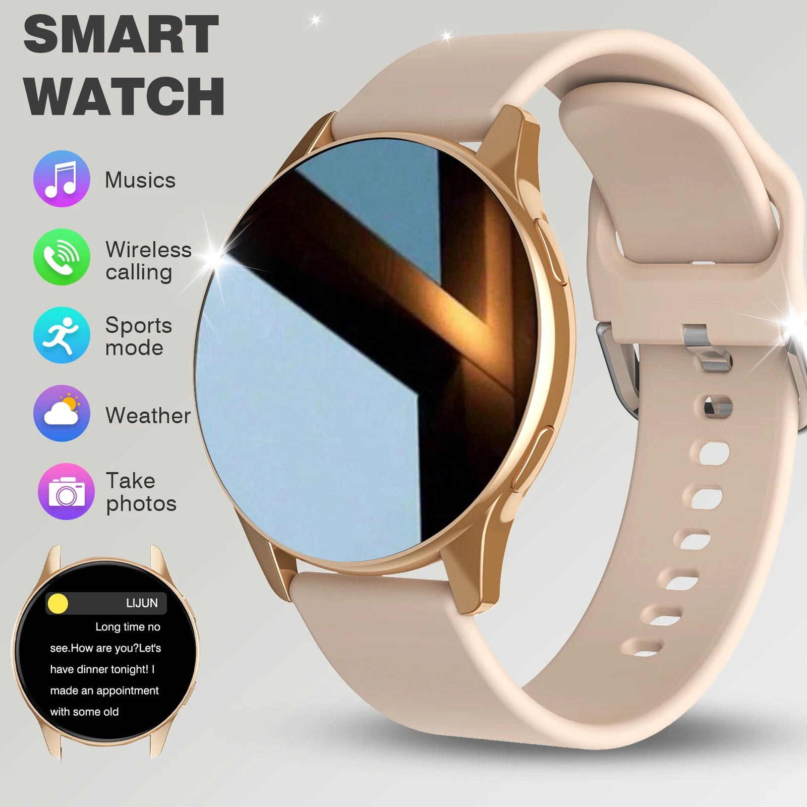 Smart Watch – Wireless Call & Multi-Sport