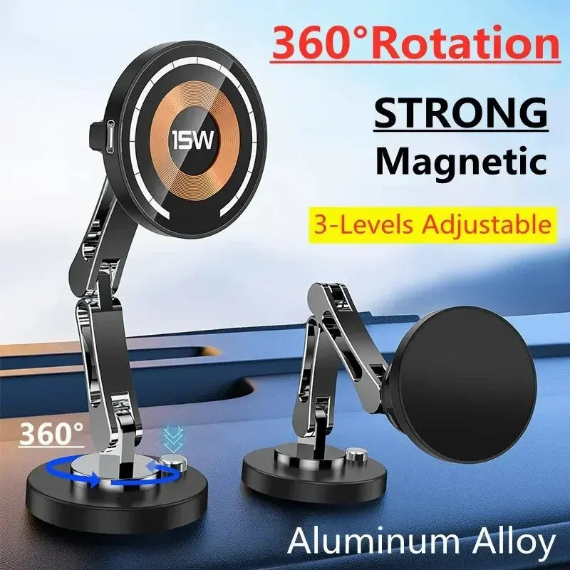 Magnetic Wireless Car Phone Charger Mount