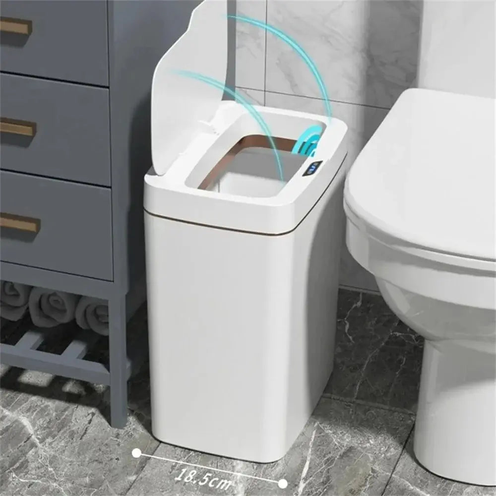 15L Smart Sensor Trash Can with Auto Bagging