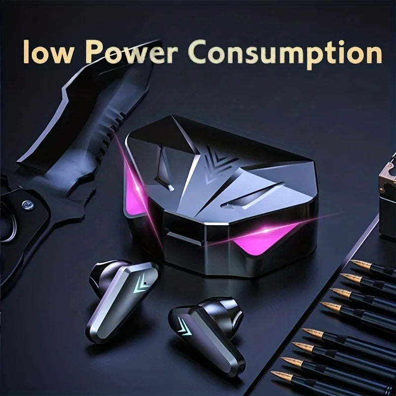 X15 Gaming TWS Earbuds Noise Cancelling LED