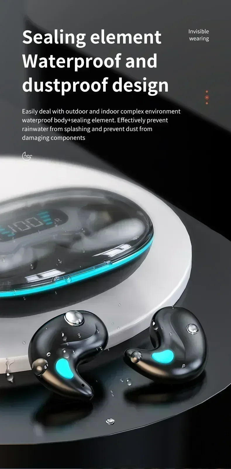 Noise Reduction Sport Bluetooth Earbuds