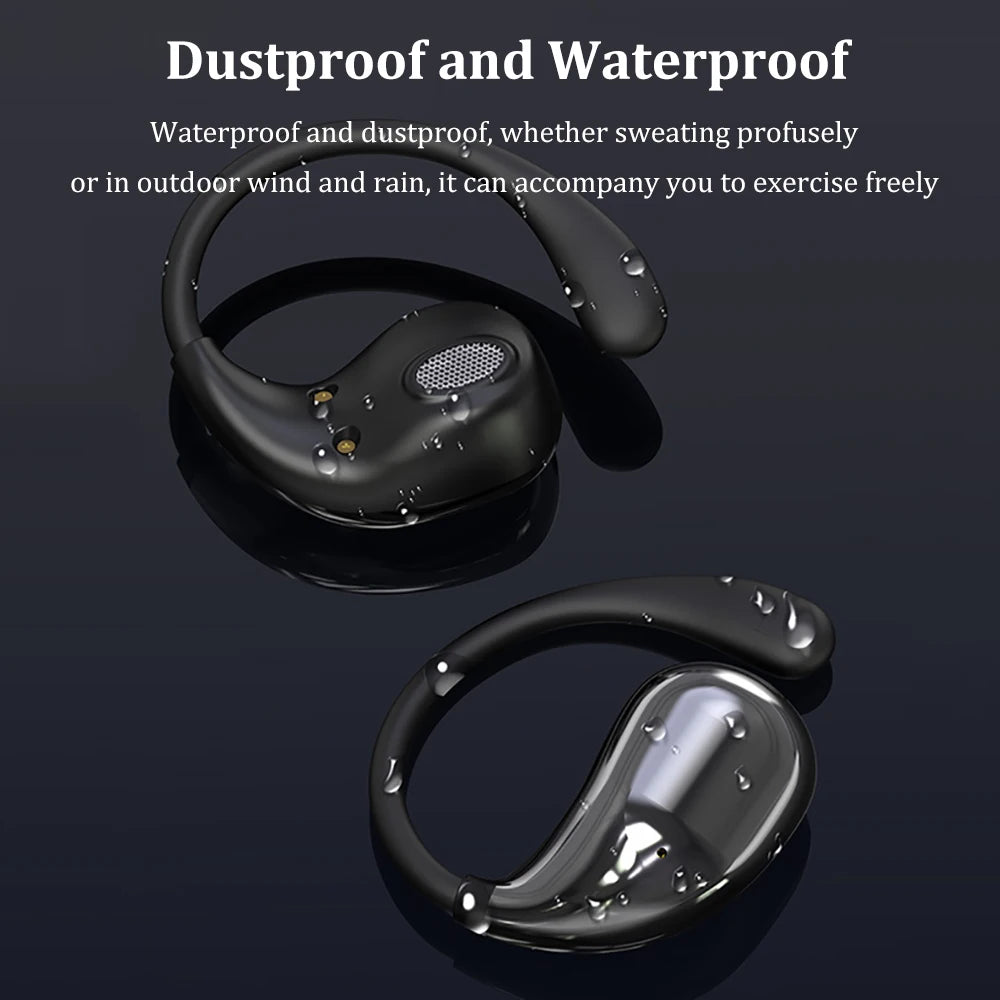 BT5.4 Ear Hook HiFi Waterproof Touch Earbuds