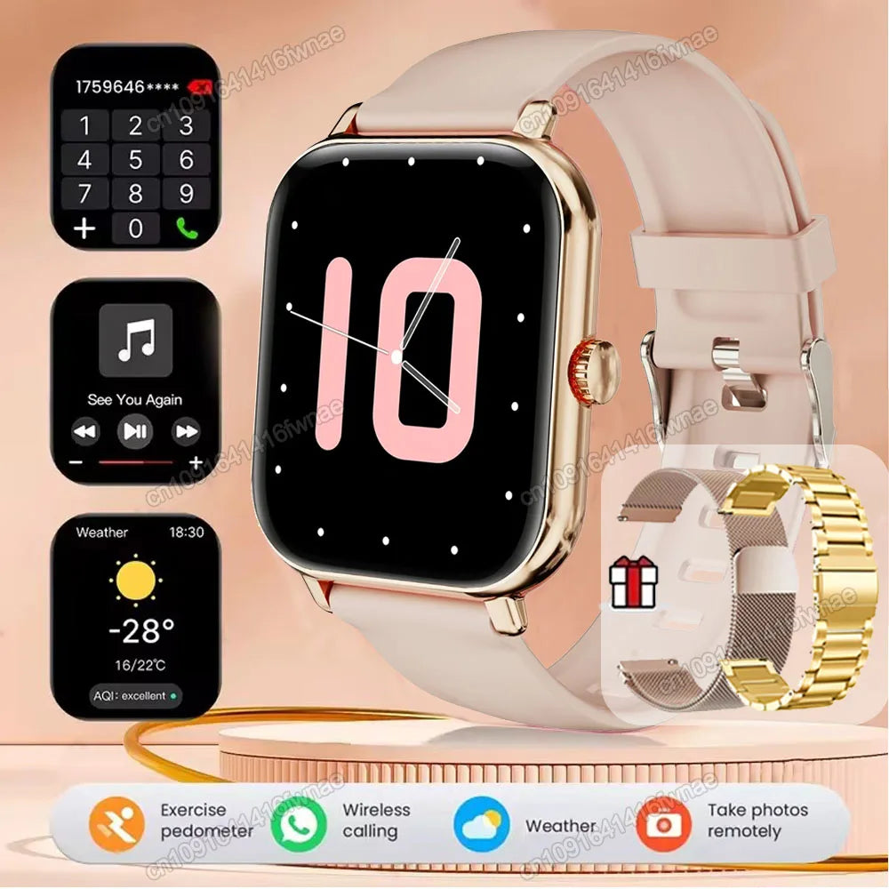 Smart Watch 2.01" HD – Bluetooth Call & Sports