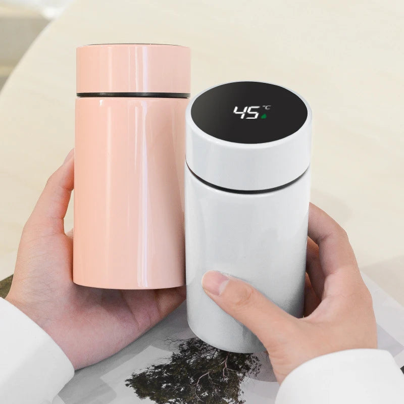 Smart Thermos Bottle with Temperature Display