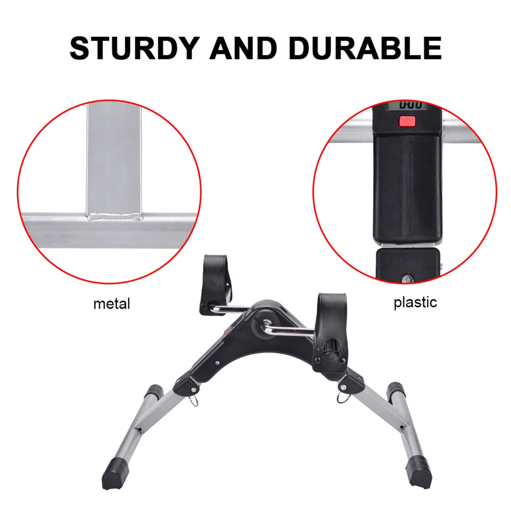 Folding Indoor Cycling Pedal Trainer